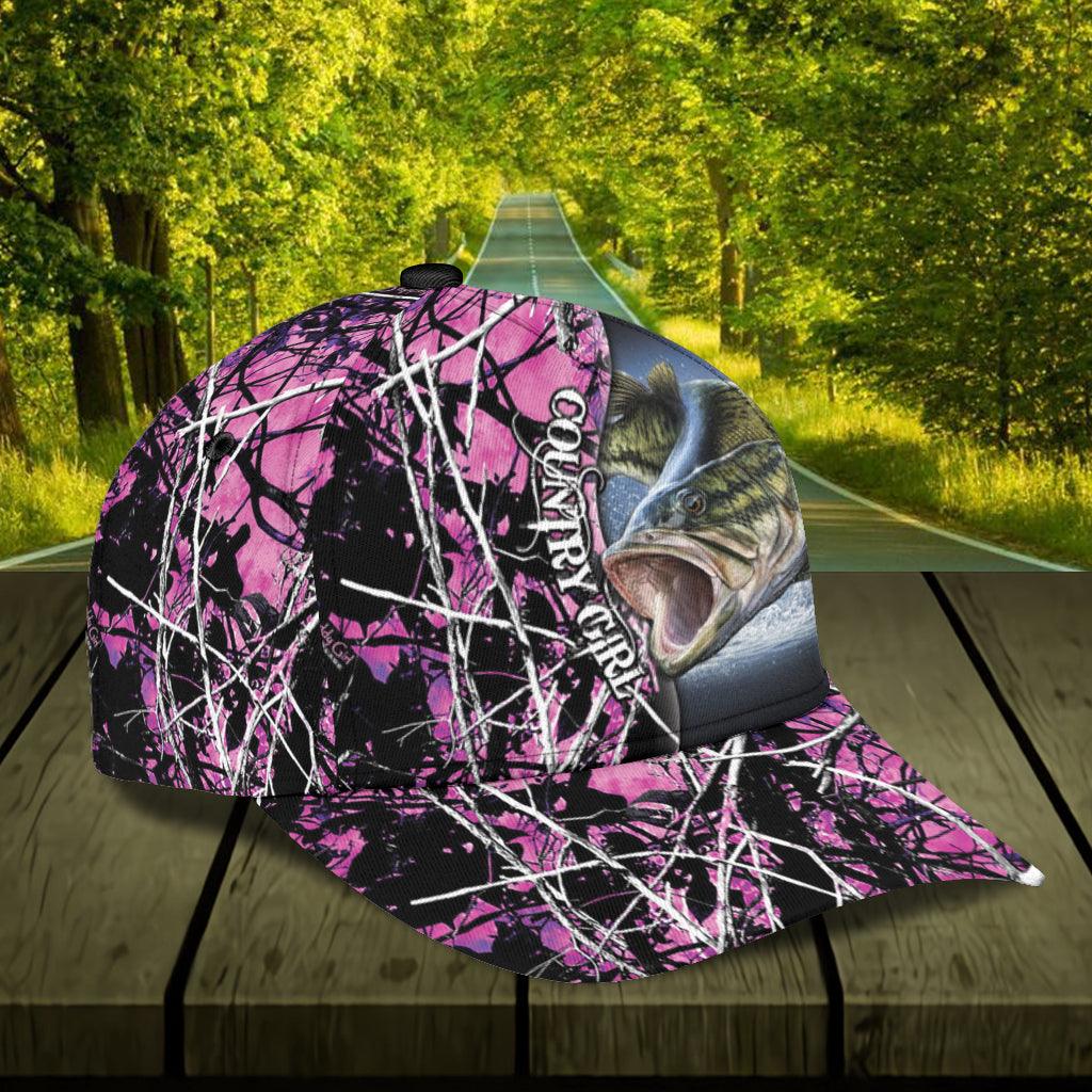 Personalized Fishing Classic Cap, Personalized Gift for Fishing Lovers Trucker Hats Custom Hats Gifts For Men & Women