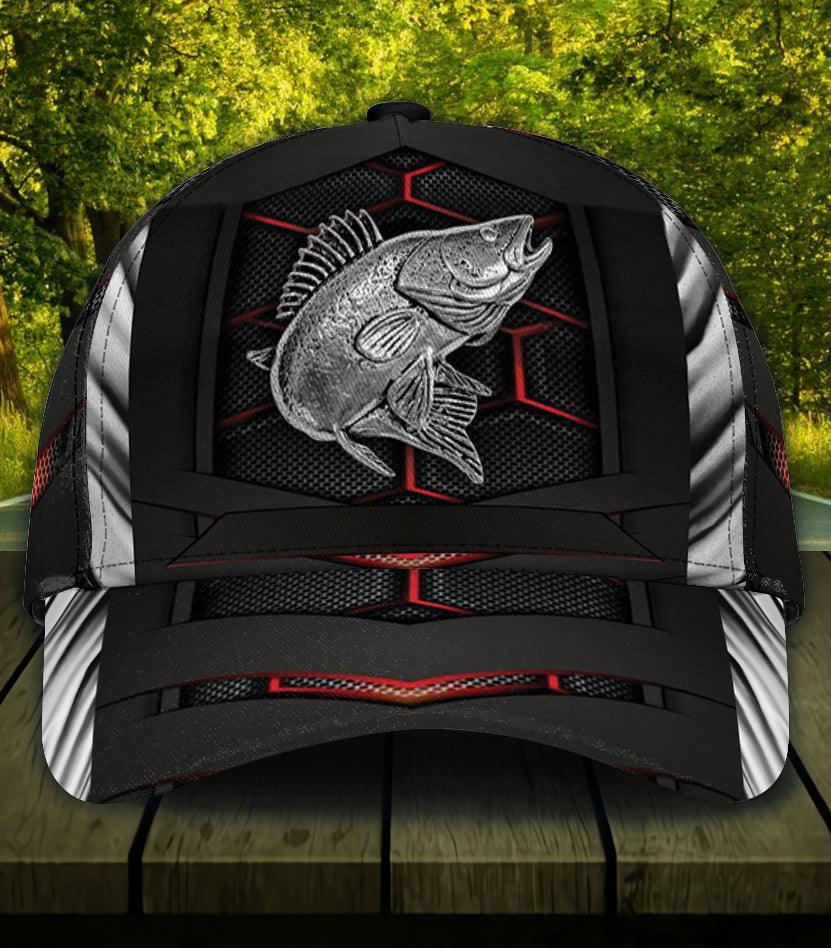 Personalized Fishing Classic Cap, Personalized Gift for Fishing Lovers Trucker Hats Custom Hats Gifts For Men & Women