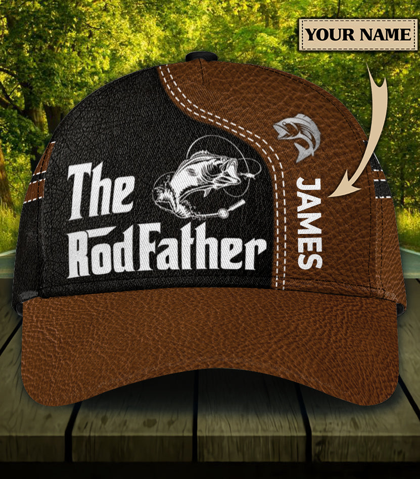 Personalized Fishing Classic Cap, Personalized Gift for Fishing Lovers Trucker Hats Custom Hats Gifts For Men & Women