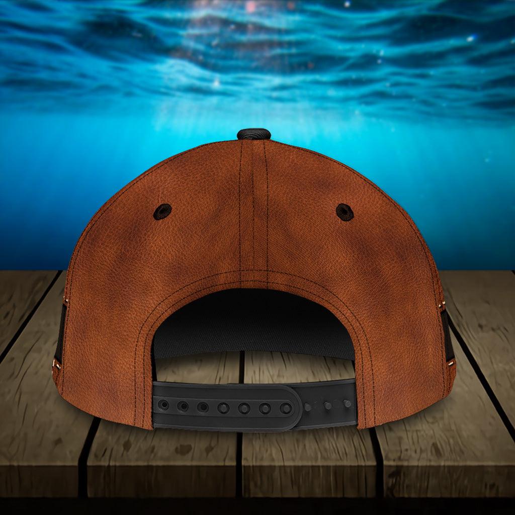 Personalized Fishing Classic Cap, Personalized Gift for Fishing Lovers Trucker Hats Custom Hats Gifts For Men & Women