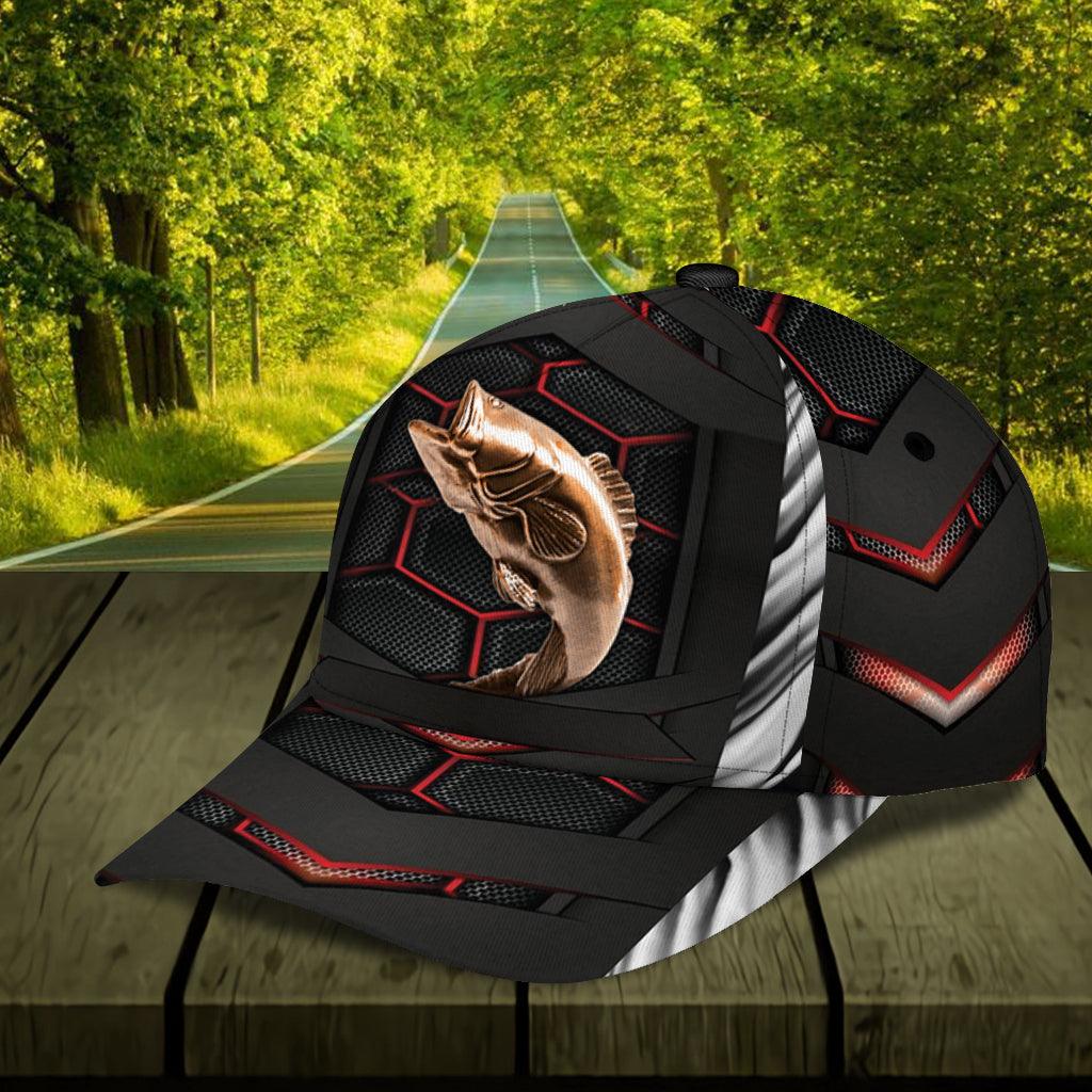 Personalized Fishing Classic Cap, Personalized Gift for Fishing Lovers Trucker Hats Custom Hats Gifts For Men & Women