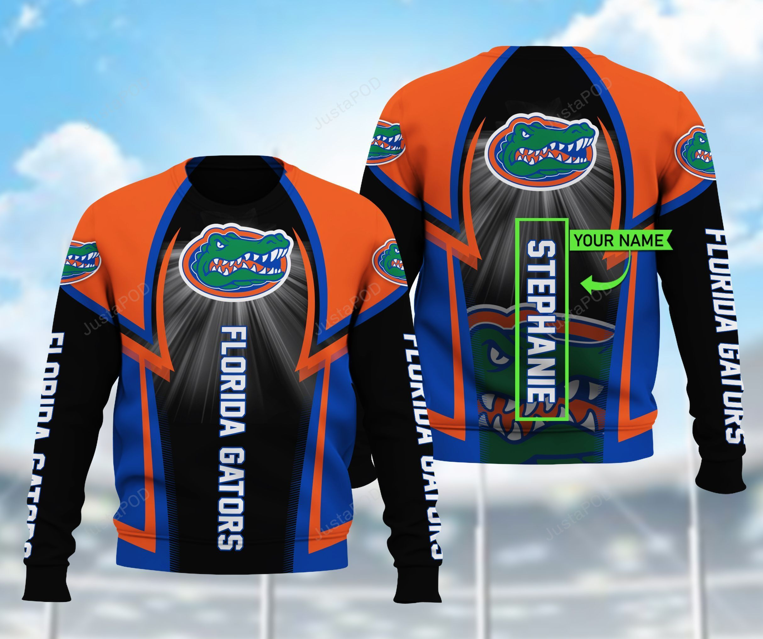 Personalized Florida Gators 3D All Over Print Hoodie, Zip Hoodie