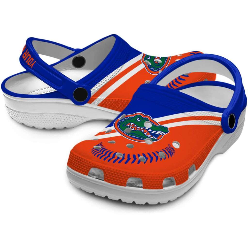 Personalized Florida Gators Baseball Motif ClogTVC1801991 - Image 3