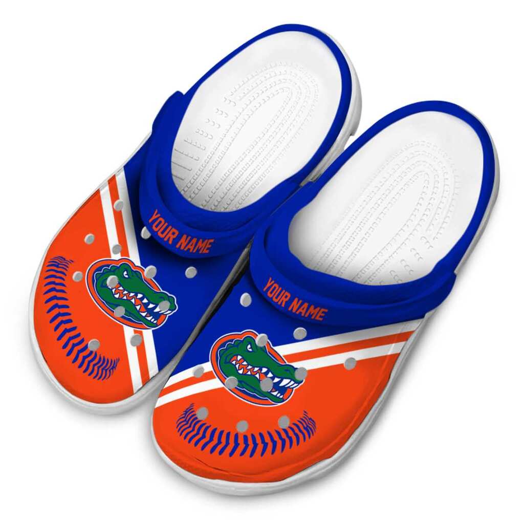 Personalized Florida Gators Baseball Motif ClogTVC1801991 - Image 4