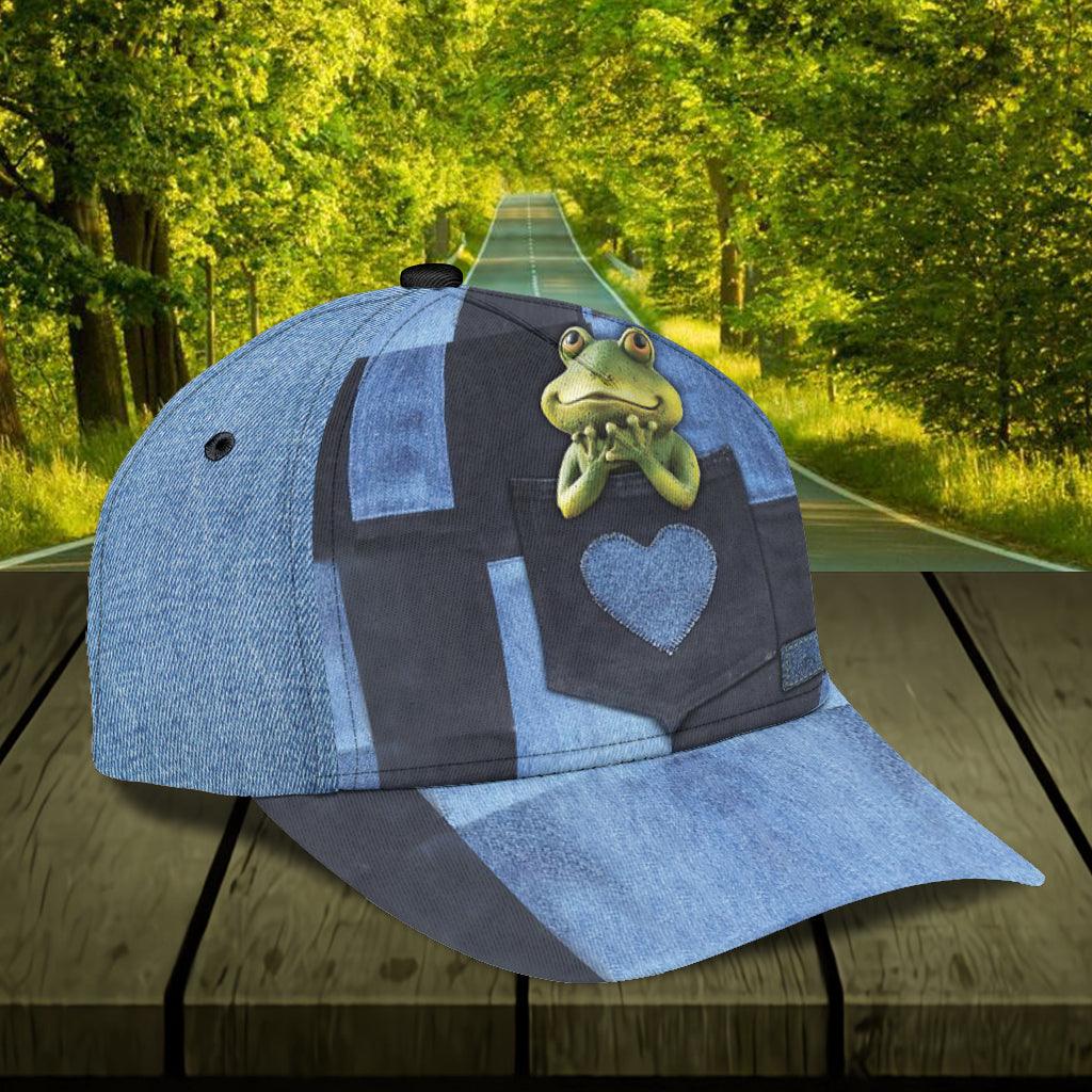 Personalized Frog Classic Cap Trucker Hats Custom Hats Gifts For Men & Women