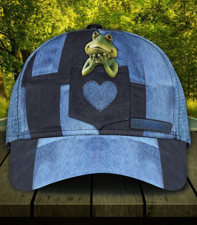 Personalized Frog Classic Cap Trucker Hats Custom Hats Gifts For Men & Women