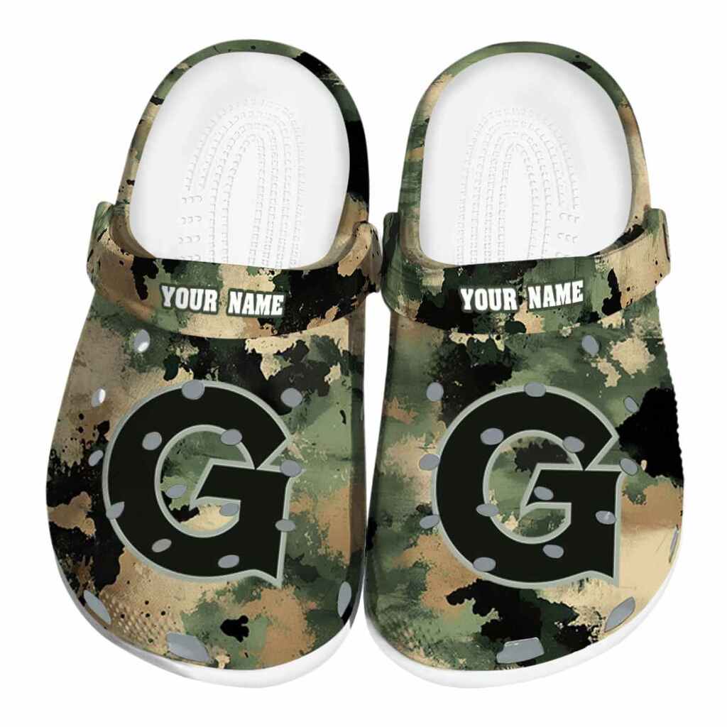 Personalized Georgetown Hoyas Camouflage Craze ClogTVC1801694