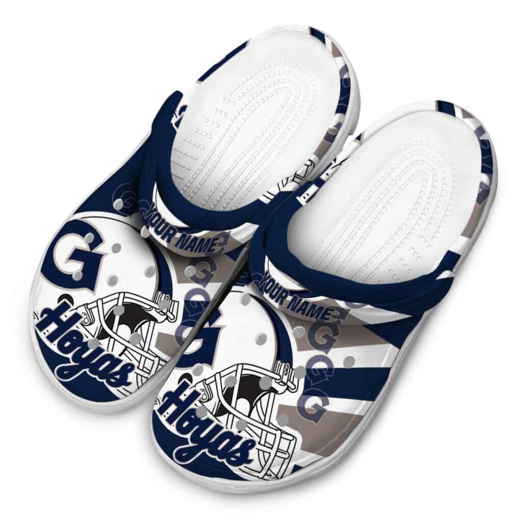 Personalized Georgetown Hoyas Football Helmet ClogTVC1801788 - Image 4