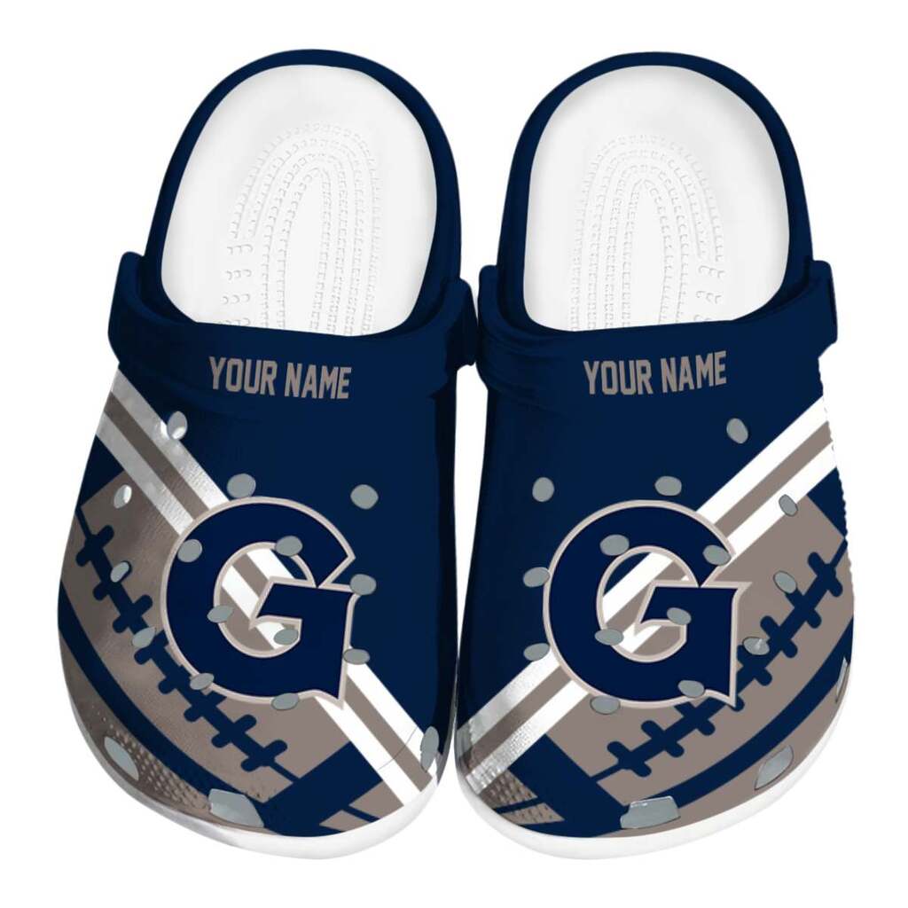 Personalized Georgetown Hoyas Football Motif ClogTVC1801788