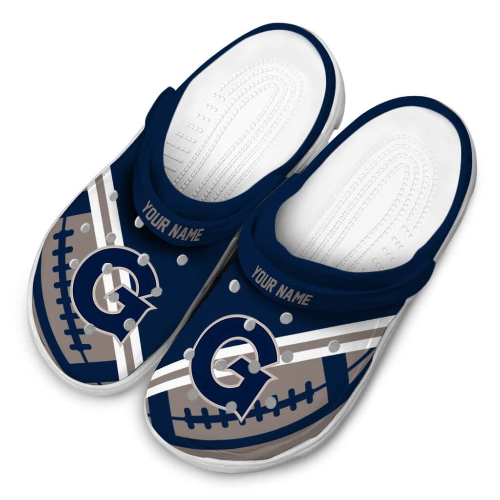 Personalized Georgetown Hoyas Football Motif ClogTVC1801788 - Image 4