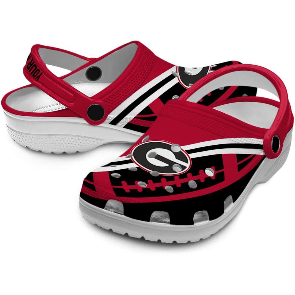Personalized Georgia Bulldogs Football Motif ClogTVC180123 - Image 3