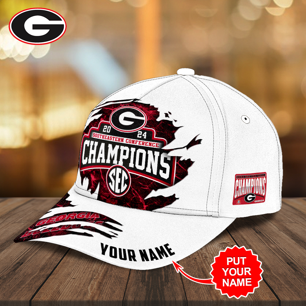 Personalized Georgia Bulldogs Ncaa Football Personalized Cap For Fan Baseball Cap Classic Hat