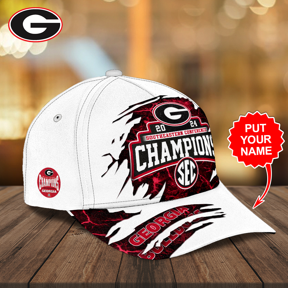 Personalized Georgia Bulldogs Ncaa Football Personalized Cap For Fan Baseball Cap Classic Hat