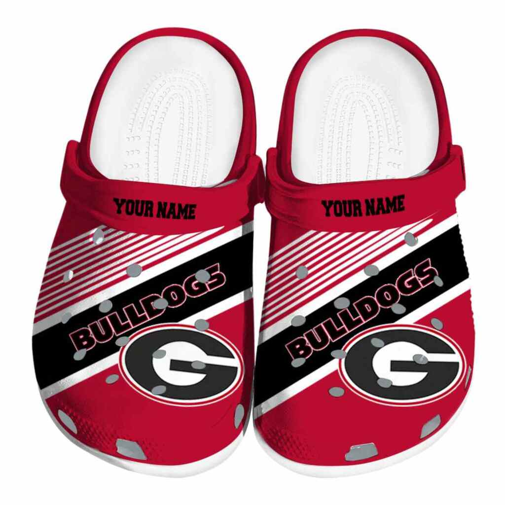 Personalized Georgia Bulldogs Vibrant Dual-Tone ClogTVC180123