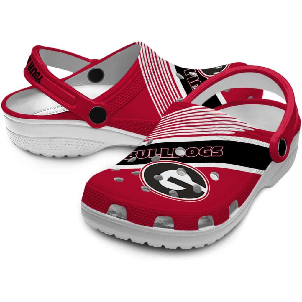 Personalized Georgia Bulldogs Vibrant Dual-Tone ClogTVC180123 - Image 3