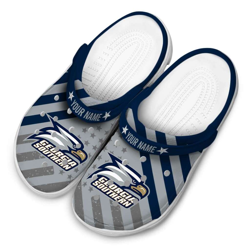 Personalized Georgia Southern Eagles Star-Spangled Graphic ClogTVC1801817 - Image 4