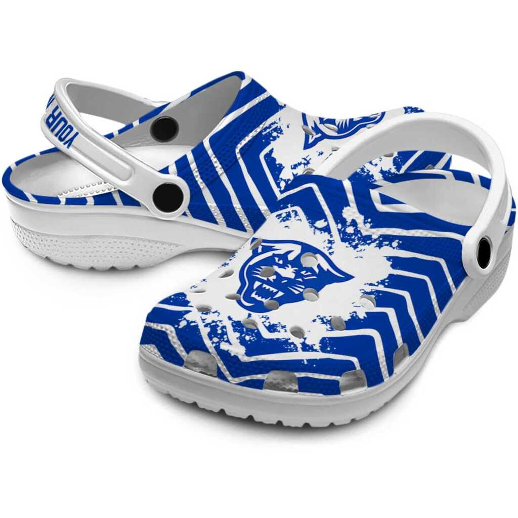 Personalized Georgia State Panthers Zigzag Paint Burst ClogTVC1801780 - Image 3