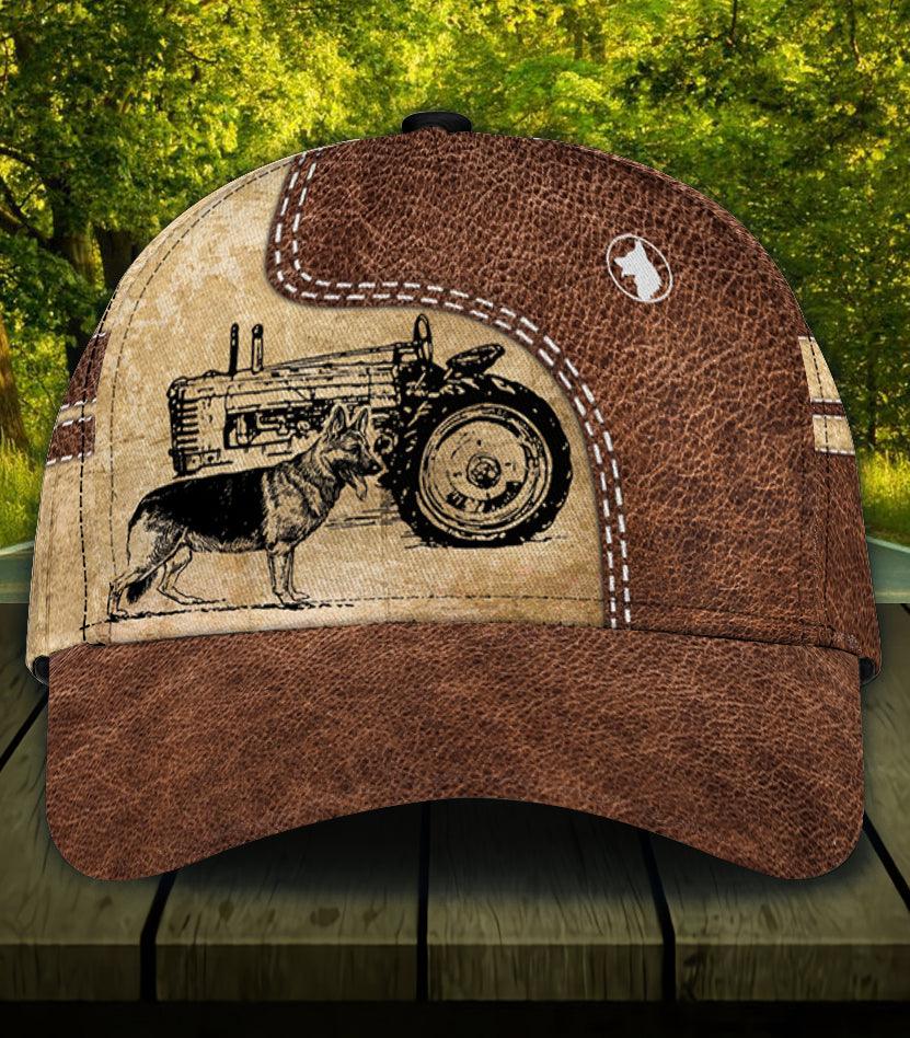 Personalized Germanshepherd Classic Cap, Personalized Gift for German Shepherd Lovers Trucker Hats Custom Hats Gifts For Men & Women