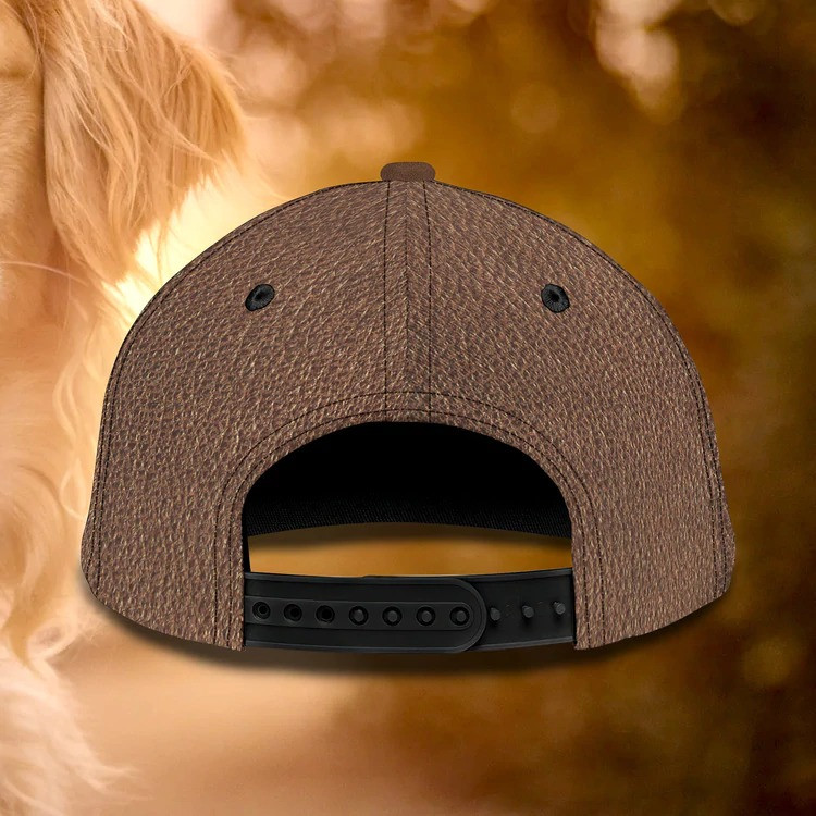 Personalized Golden Retriever Cap 3D All Over Prints for Pet Lovers, Cute Pet Cap for Her Trucker Hats Custom Hats Gifts For Men & Women