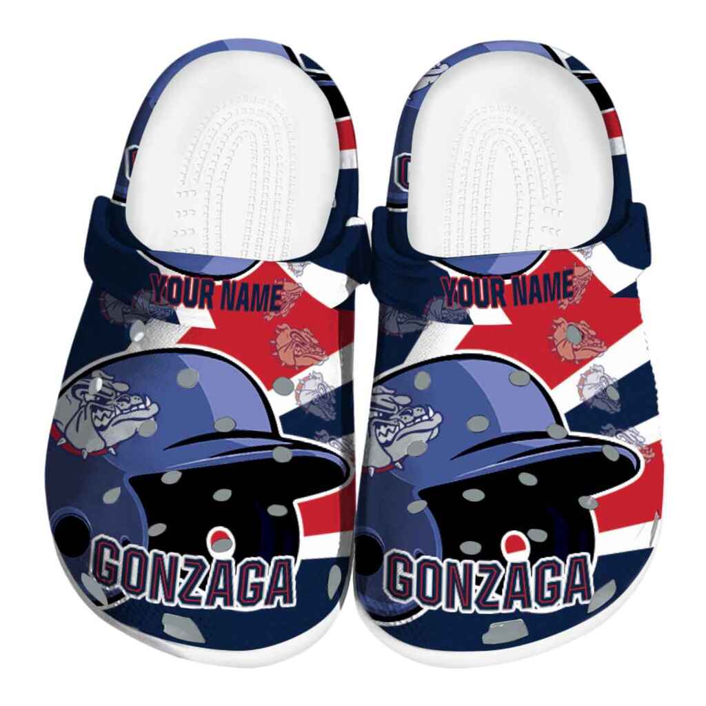 Personalized Gonzaga Bulldogs Baseball Helmet ClogTVC1801816