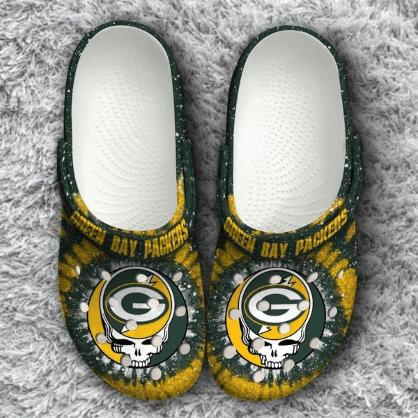 Personalized GPackers Football Team Crocs Clog Custom Name Shoes