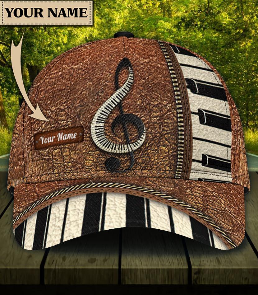 Personalized Guitar Classic Cap, Personalized Gift for Music Lovers, Guitar Lovers Trucker Hats Custom Hats Gifts For Men & Women