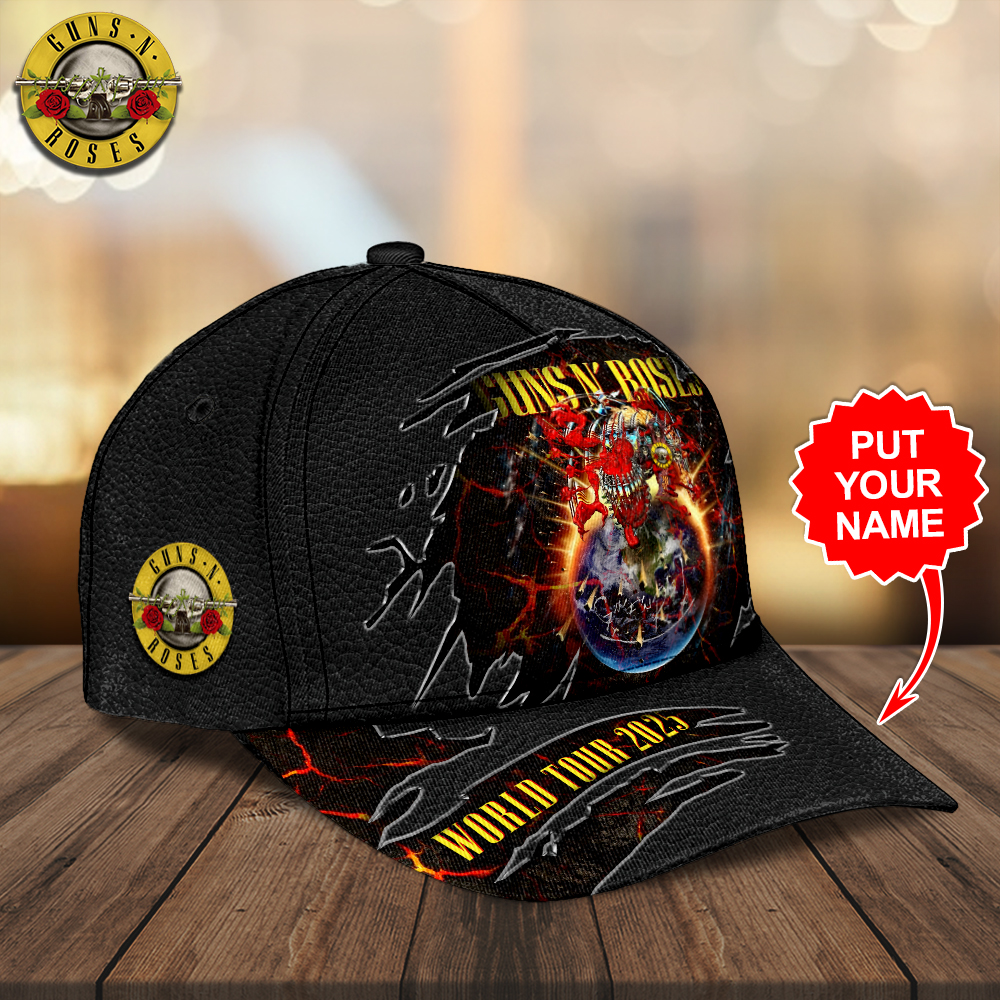 Personalized Guns N' Roses Music Personalized Cap For Fan Baseball Cap Classic Hat