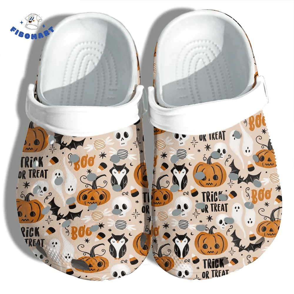 Personalized Halloween Classic Shoes HLWD34 Crocs Crocband Clogs Shoes For Men Women