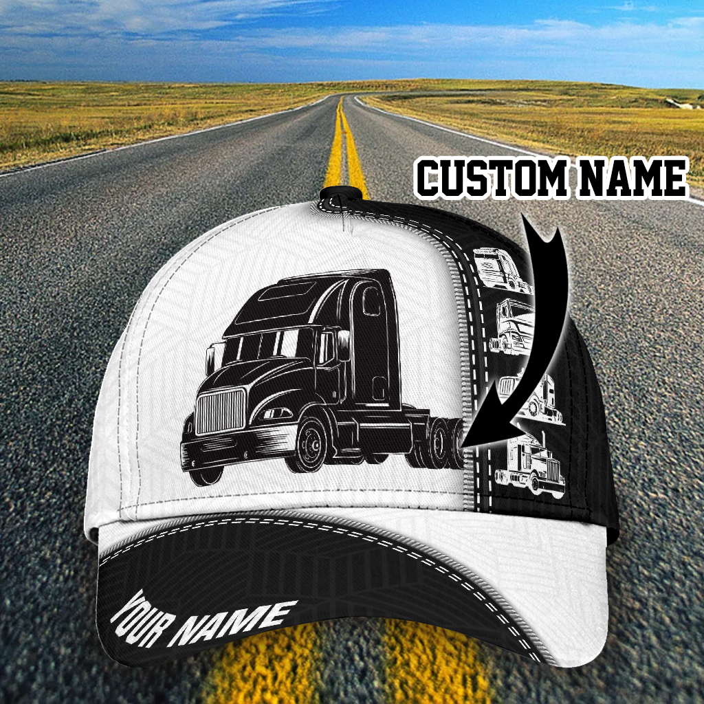 Personalized Heavy Equipment 3D Baseball Cap Hat, CONCRETE PUMP Full Printed Classic Cap Hat, Excavator Cap Hat Trucker Hats Custom Hats Gifts For Men & Women