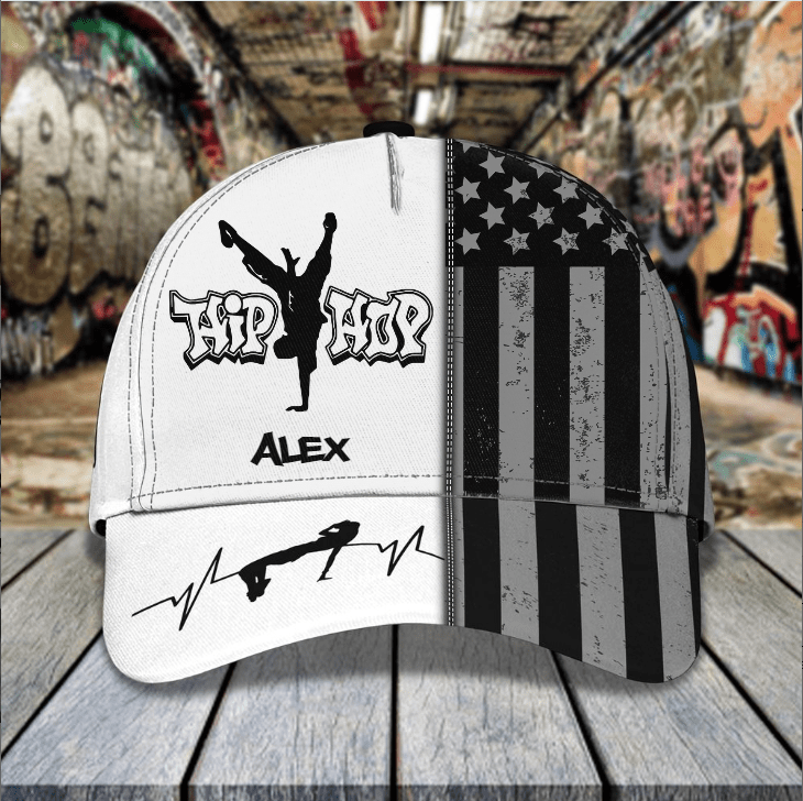 Personalized Hiphop Cap for Men,Women, Custom Name Hat for Dancer, Friends Trucker Hats Custom Hats Gifts For Men & Women