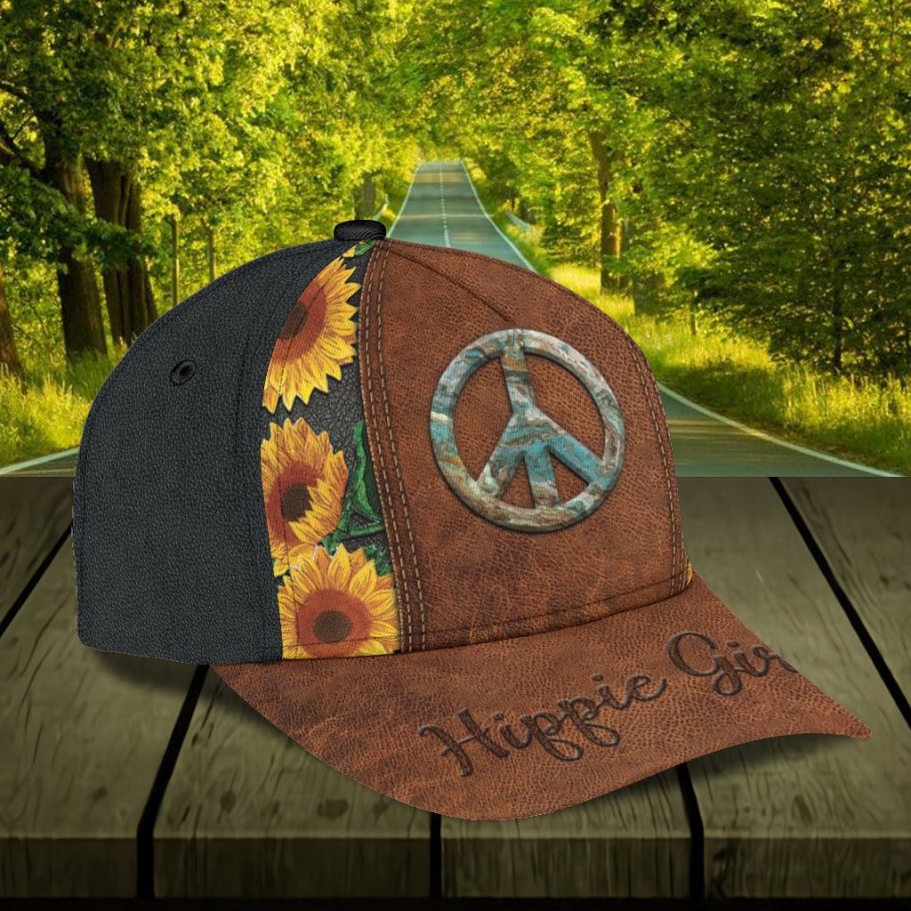 Personalized Hippie Classic Cap, Personalized Gift for Hippie Life, Hippie Lovers Trucker Hats Custom Hats Gifts For Men & Women