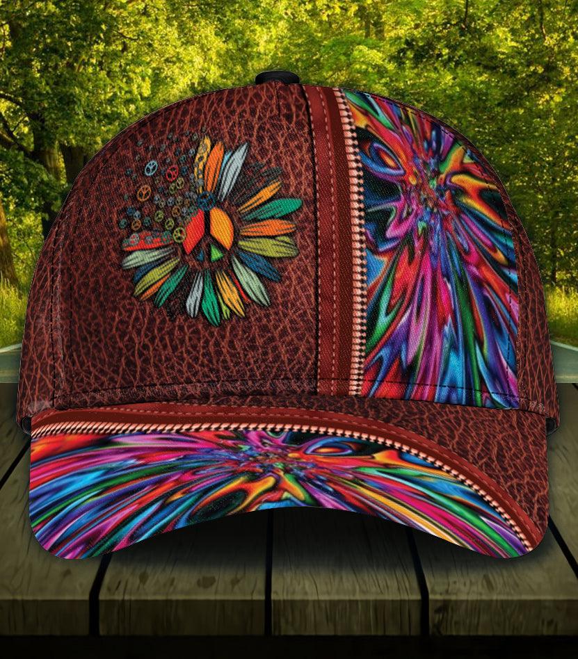 Personalized Hippie Classic Cap, Personalized Gift for Hippie Life, Hippie Lovers Trucker Hats Custom Hats Gifts For Men & Women