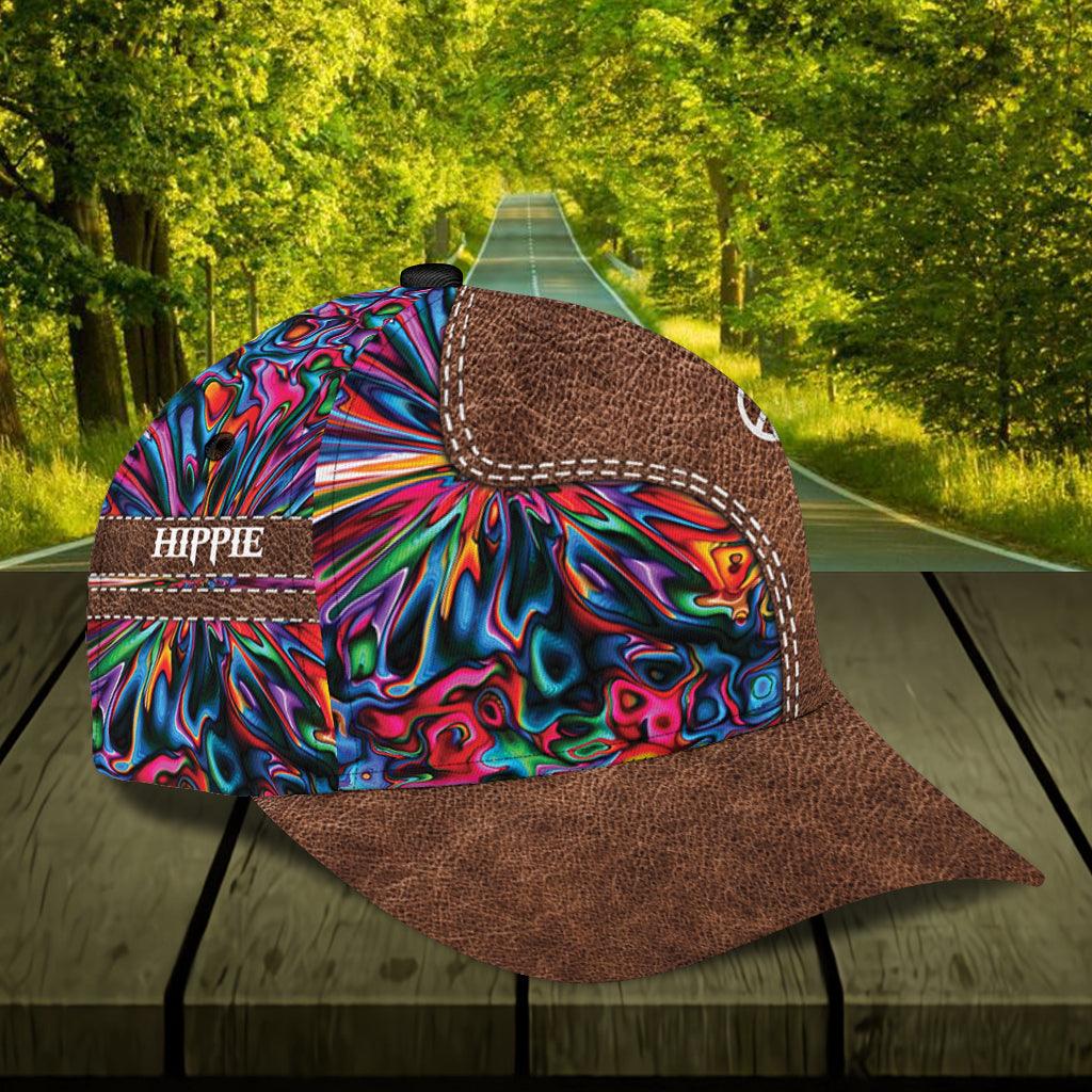 Personalized Hippie Classic Cap, Personalized Gift for Hippie Life, Hippie Lovers Trucker Hats Custom Hats Gifts For Men & Women