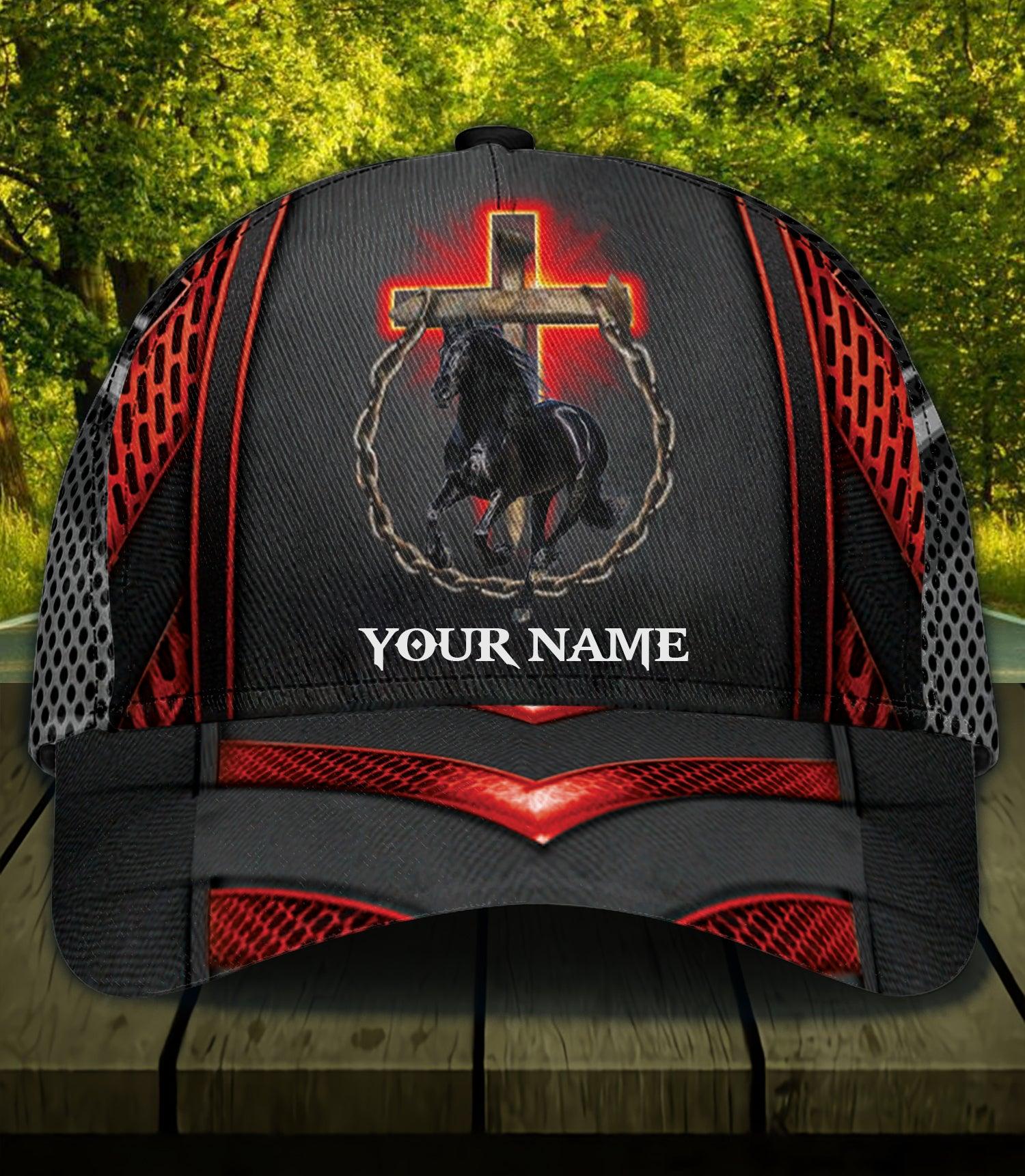 Personalized Horse Classic Cap, Personalized Gift for Horse Lovers Trucker Hats Custom Hats Gifts For Men & Women