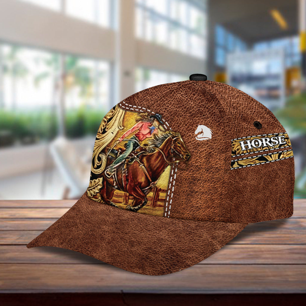 Personalized Horse Classic Cap, Personalized Gift for Horse Lovers Trucker Hats Custom Hats Gifts For Men & Women