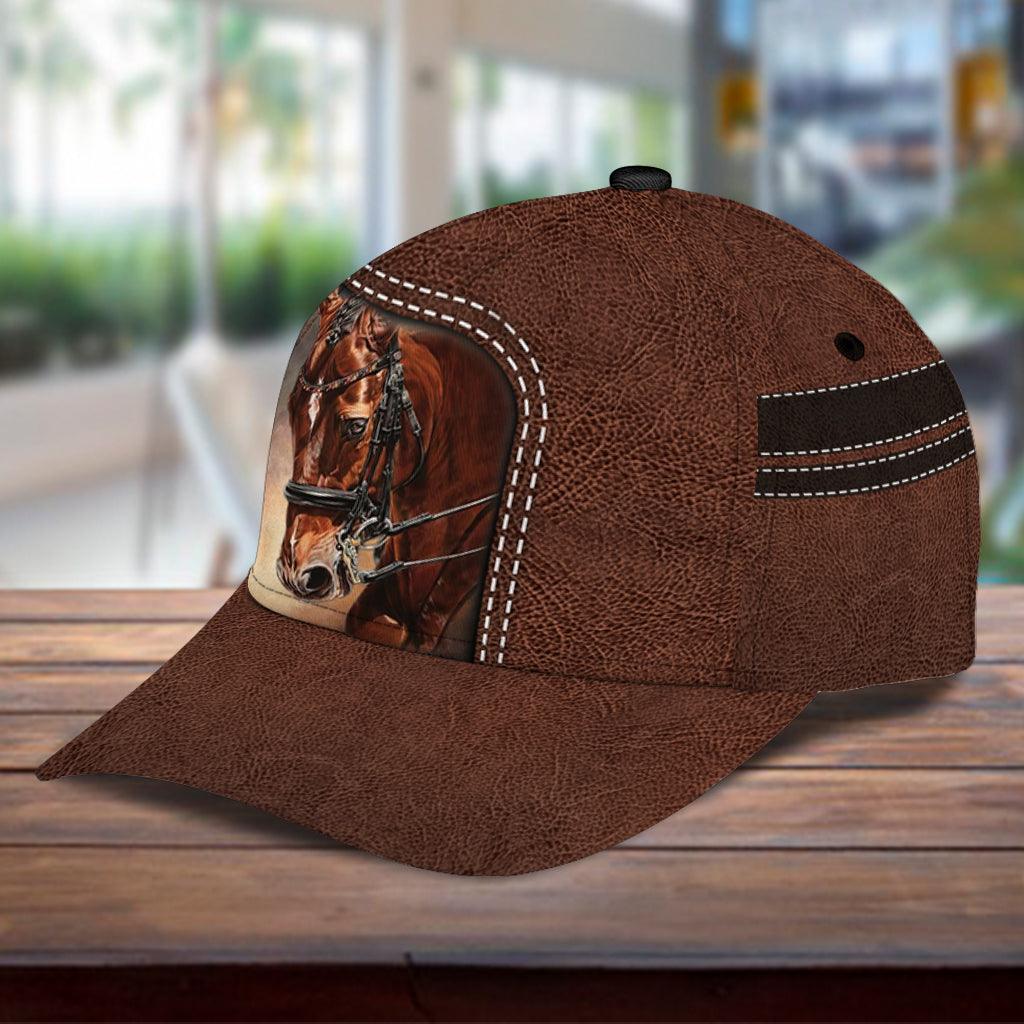 Personalized Horse Classic Cap, Personalized Gift for Horse Lovers Trucker Hats Custom Hats Gifts For Men & Women