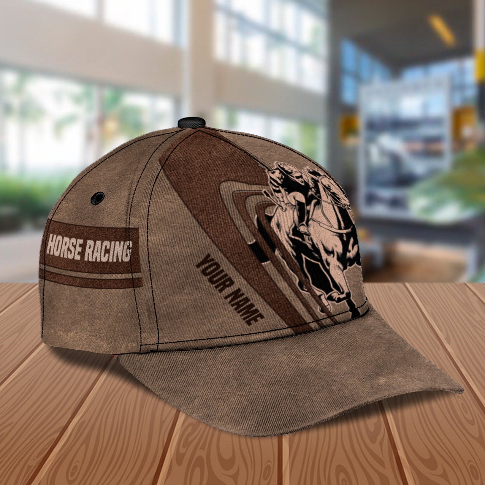 Personalized Horse Classic Cap, Personalized Gift for Horse Lovers Trucker Hats Custom Hats Gifts For Men & Women