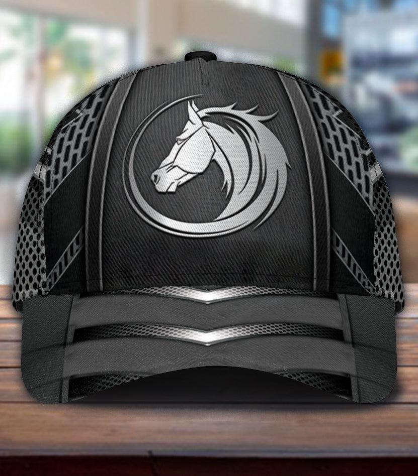 Personalized Horse Classic Cap, Personalized Gift for Horse Lovers Trucker Hats Custom Hats Gifts For Men & Women