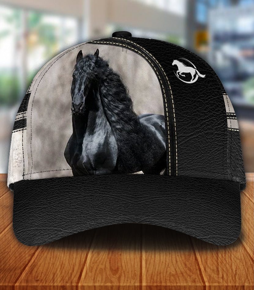 Personalized Horse Classic Cap, Personalized Gift for Horse Lovers Trucker Hats Custom Hats Gifts For Men & Women