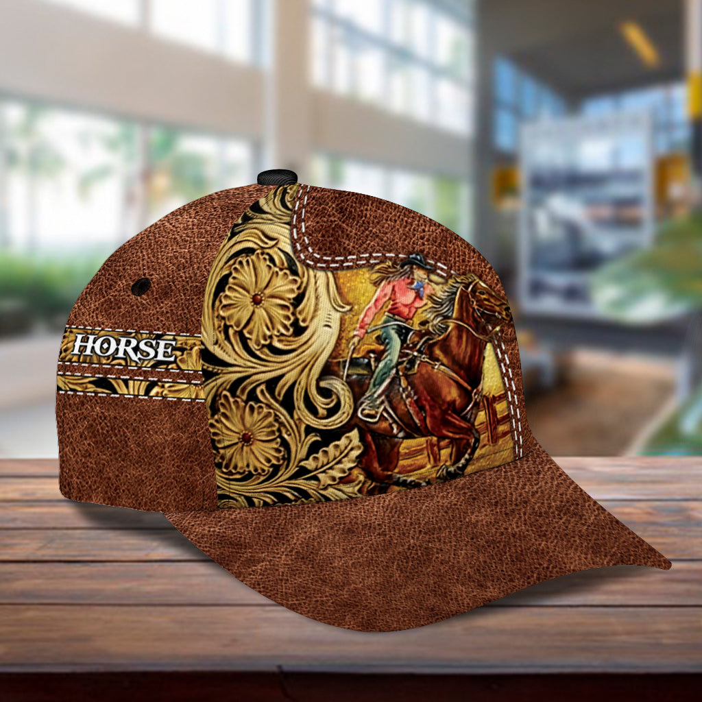 Personalized Horse Classic Cap, Personalized Gift for Horse Lovers Trucker Hats Custom Hats Gifts For Men & Women