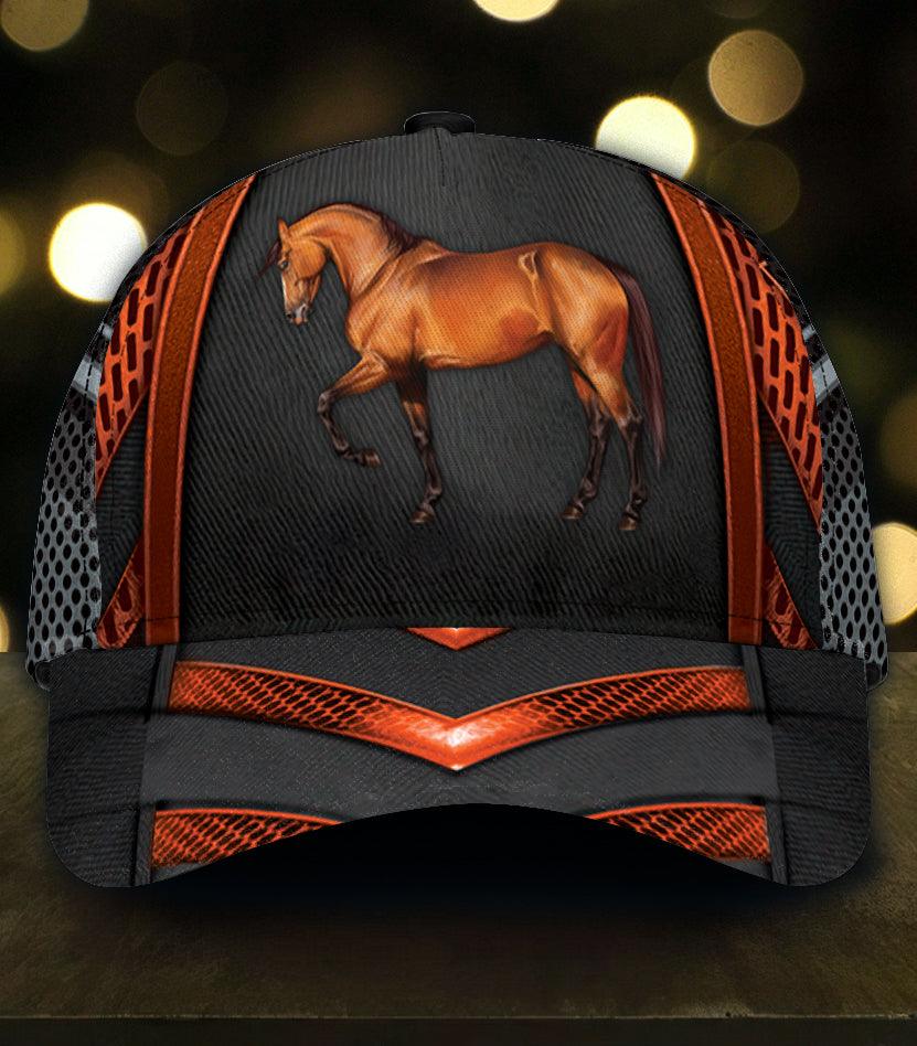 Personalized Horse Classic Cap, Personalized Gift for Horse Lovers Trucker Hats Custom Hats Gifts For Men & Women