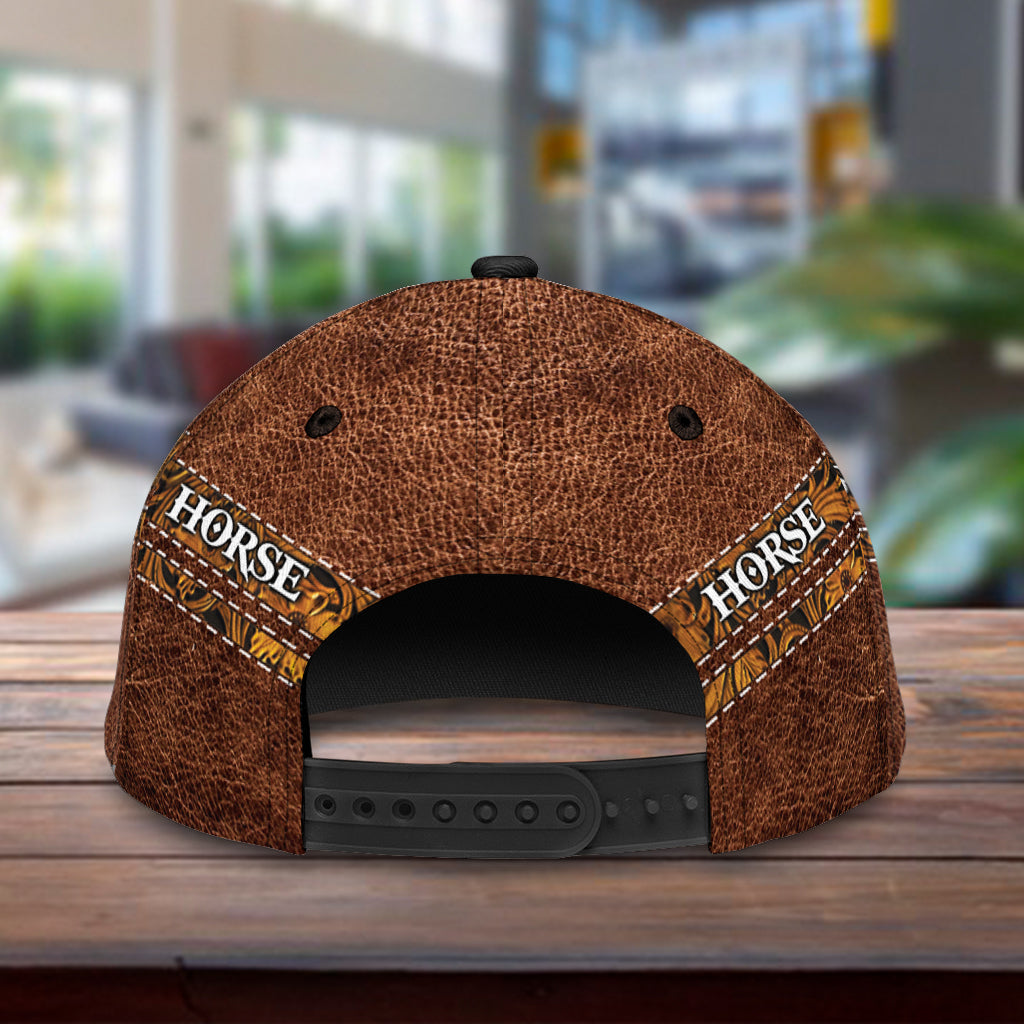 Personalized Horse Classic Cap, Personalized Gift for Horse Lovers Trucker Hats Custom Hats Gifts For Men & Women