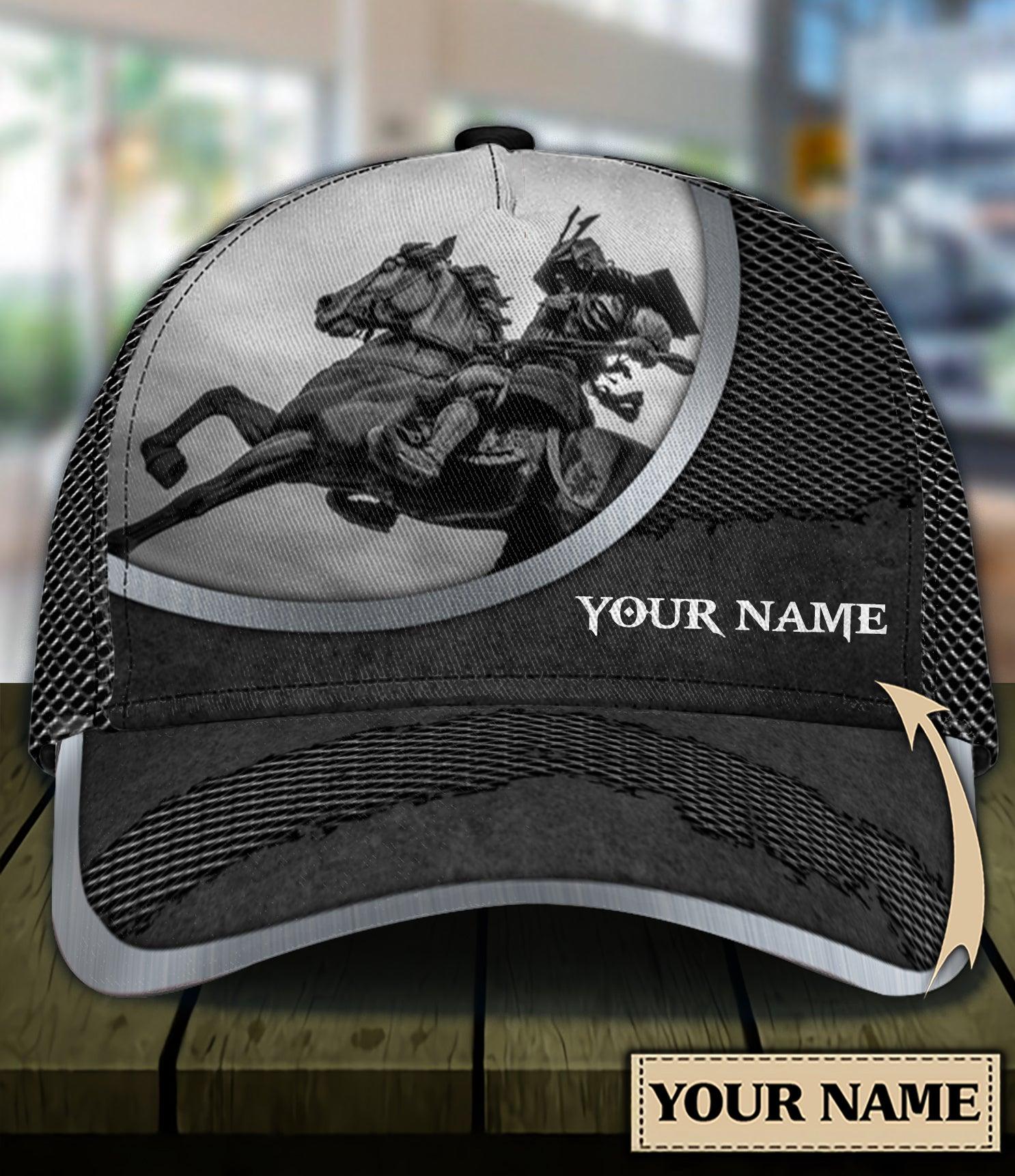 Personalized Horse Classic Cap, Personalized Gift for Horse Lovers Trucker Hats Custom Hats Gifts For Men & Women