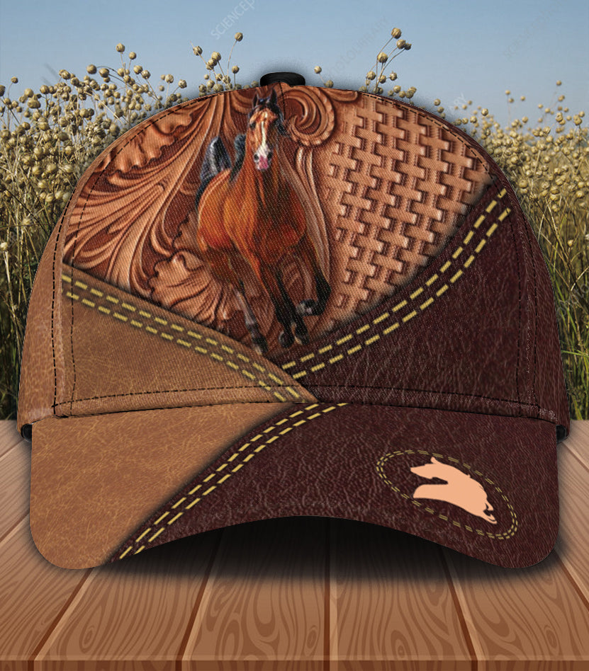 Personalized Horse Classic Cap, Personalized Gift for Horse Lovers Trucker Hats Custom Hats Gifts For Men & Women