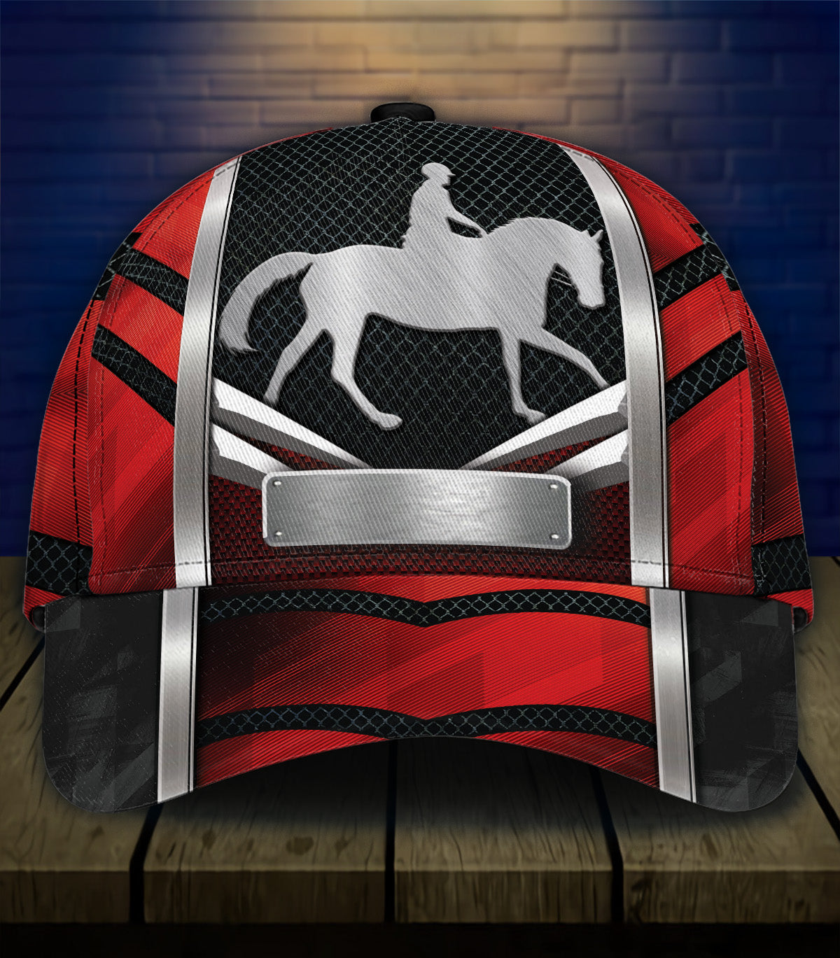 Personalized Horse Classic Cap, Personalized Gift for Horse Lovers Trucker Hats Custom Hats Gifts For Men & Women