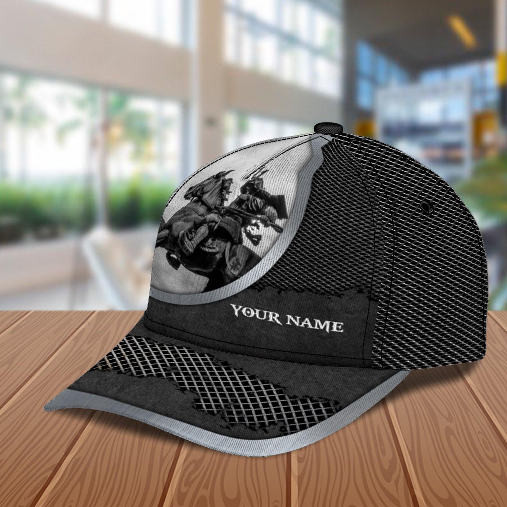 Personalized Horse Classic Cap, Personalized Gift for Horse Lovers Trucker Hats Custom Hats Gifts For Men & Women