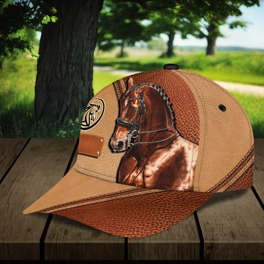 Personalized Horse Classic Cap, Personalized Gift for Horse Lovers Trucker Hats Custom Hats Gifts For Men & Women