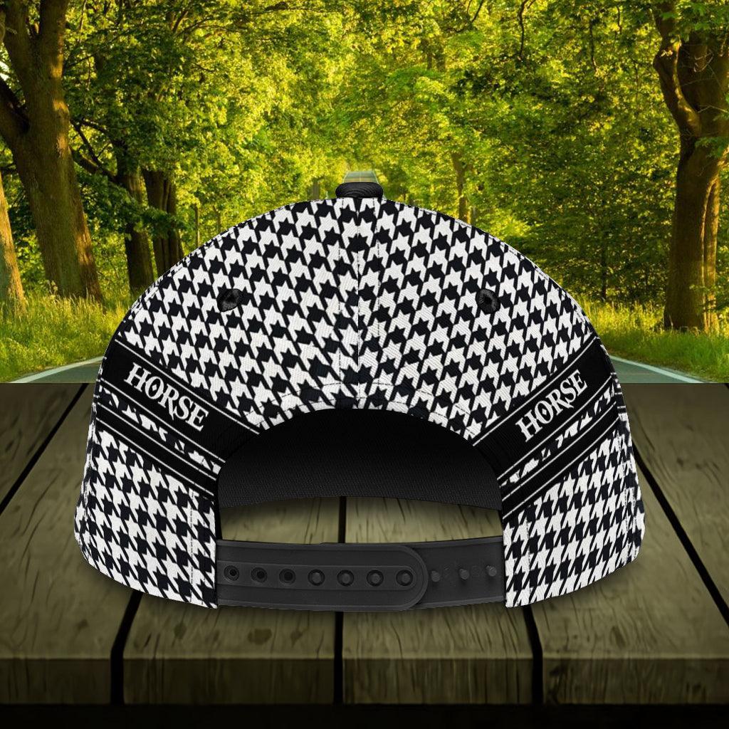 Personalized Horse Classic Cap, Personalized Gift for Horse Lovers Trucker Hats Custom Hats Gifts For Men & Women