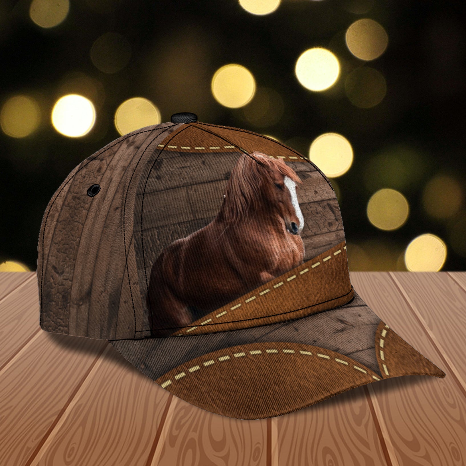 Personalized Horse Classic Cap, Personalized Gift for Horse Lovers PPF0500 Trucker Hats Custom Hats Gifts For Men & Women