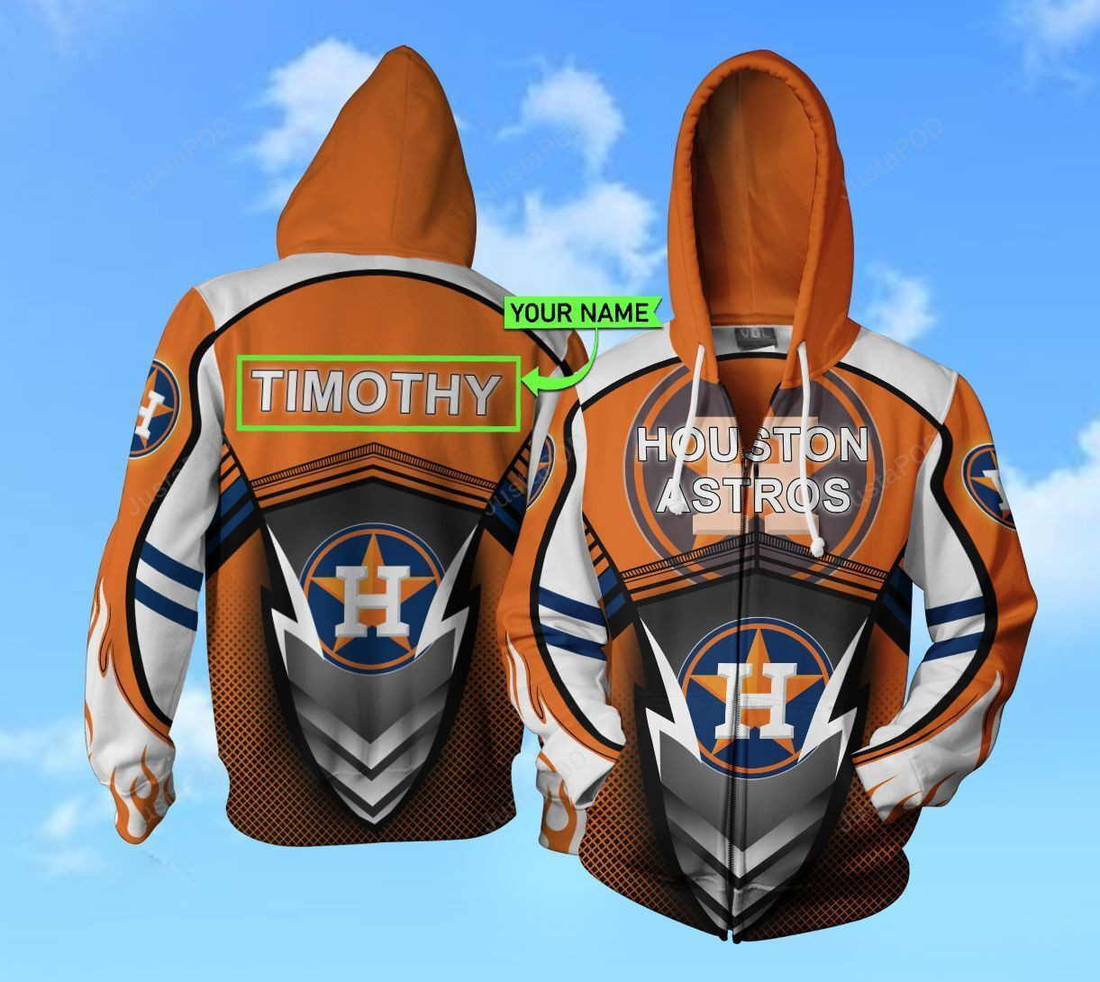 Personalized Houston Astros 3D All Over Print Hoodie, Zip Hoodie